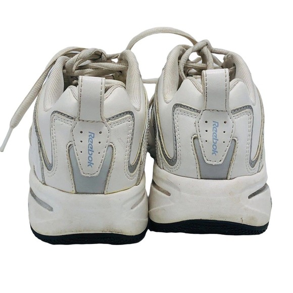 Reebok Womens 3D Ultralite Classic White Leather Lace Up Walking Shoes Size US 7 - Picture 4 of 8